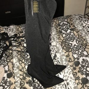 Long boot heels past the knee forever 21